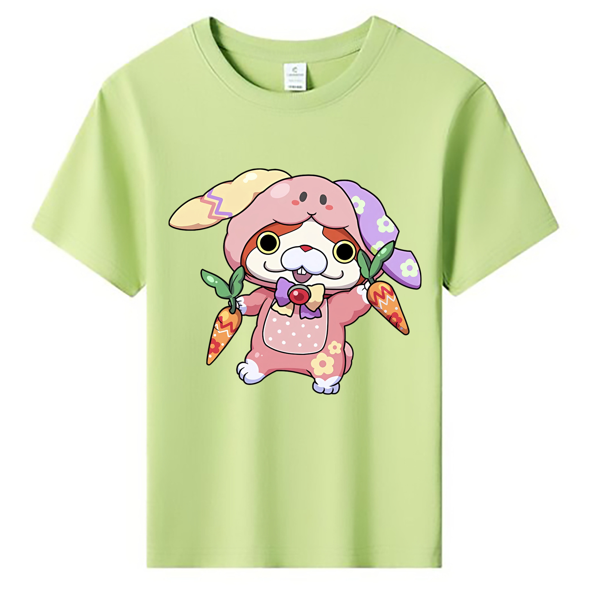（画像用） 妖怪ウォッチ Yo-kai Watch 綿100％キッズTシャツ（フロントプリント）